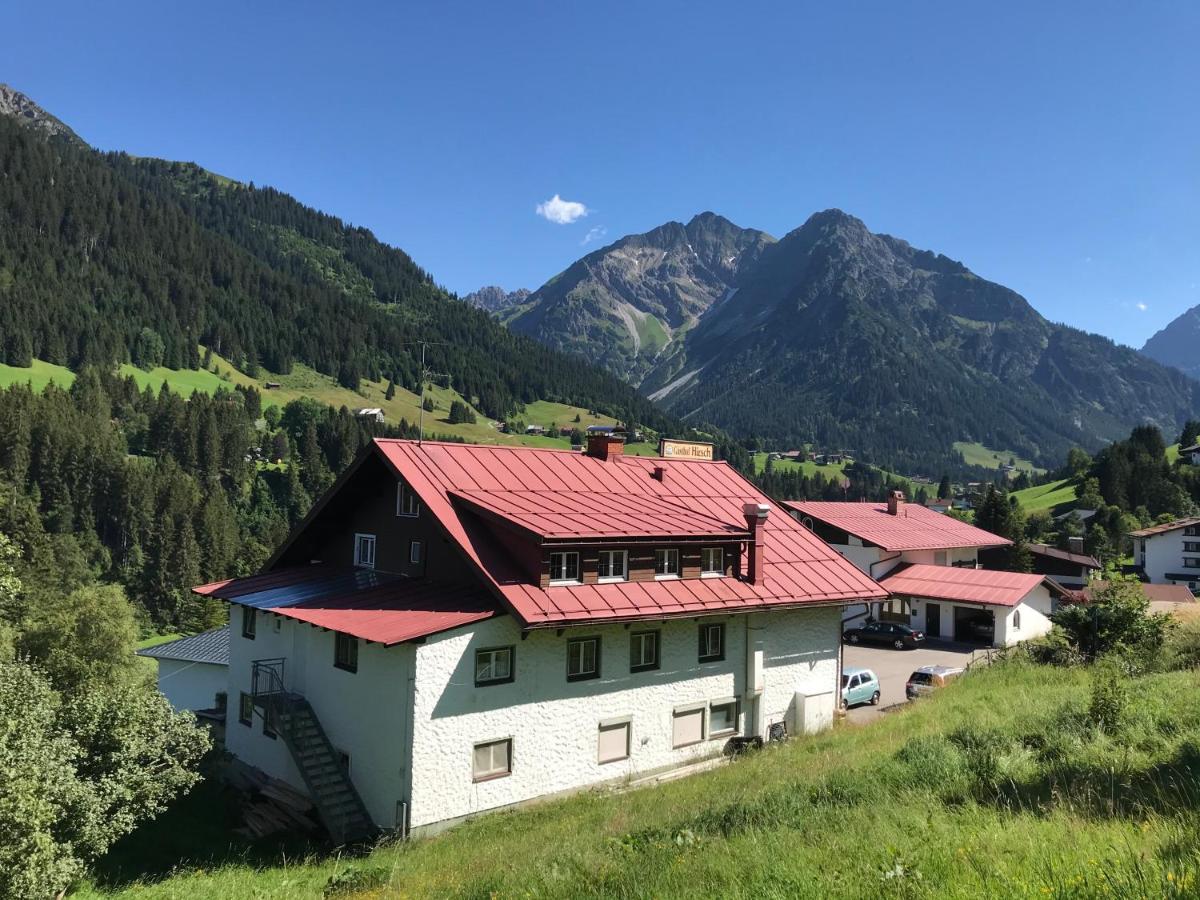 Gasthof Hirsch Hotel Hirschegg  Bagian luar foto