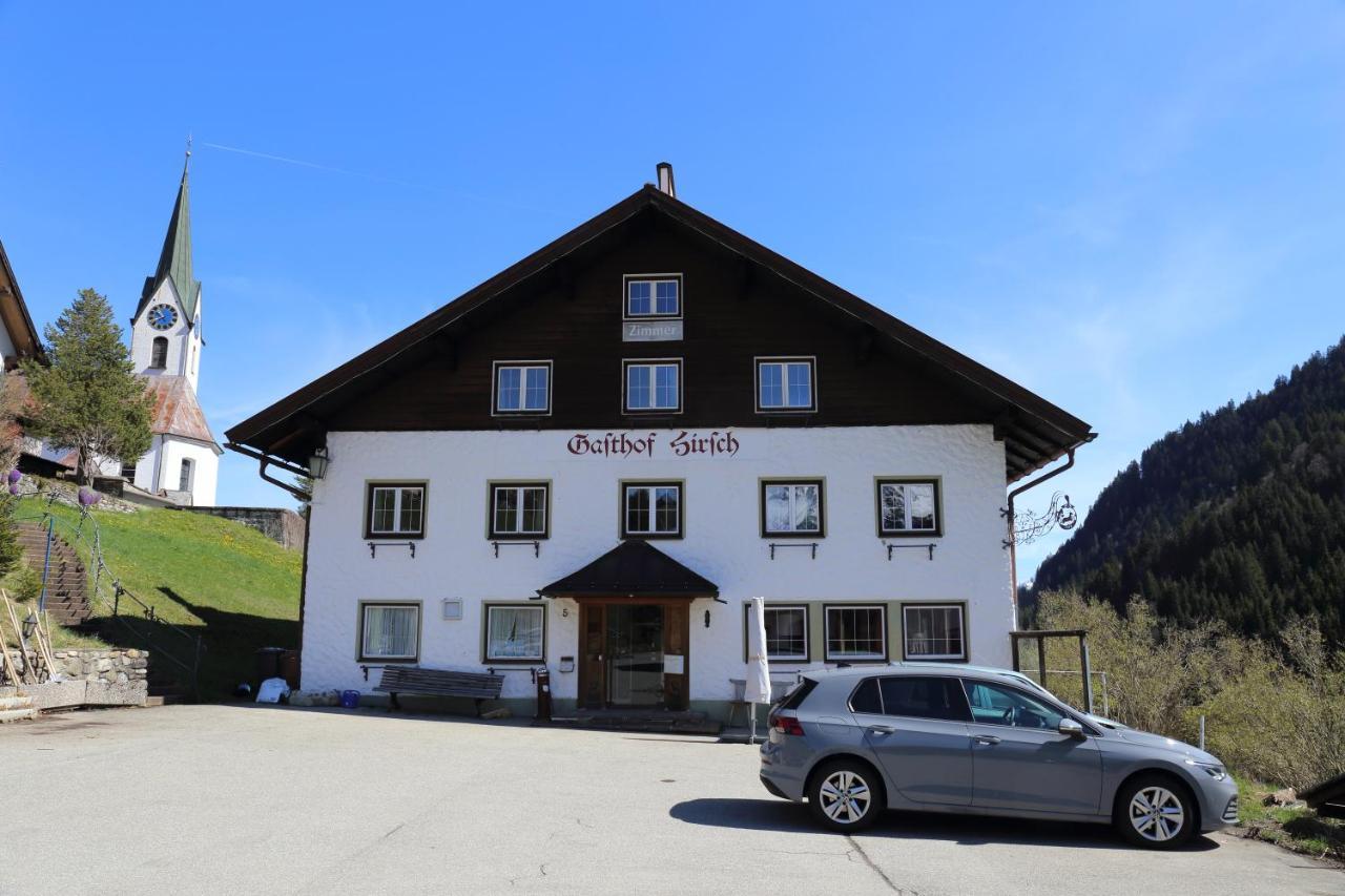 Gasthof Hirsch Hotel Hirschegg  Bagian luar foto